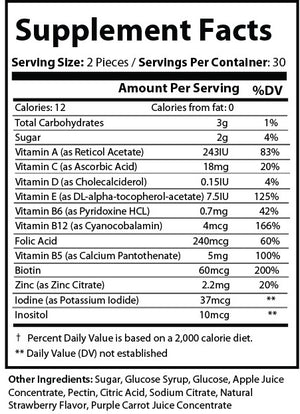 Pure Multi-Vitamins – Gummies - Elite Water bottles