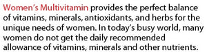 Pure Multi-Vitamins Womens - Elite Water bottles