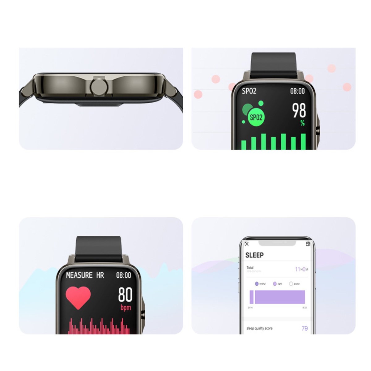 Lifestyle Smart Watch Heart Health Monitor And More - Elite Water bottles