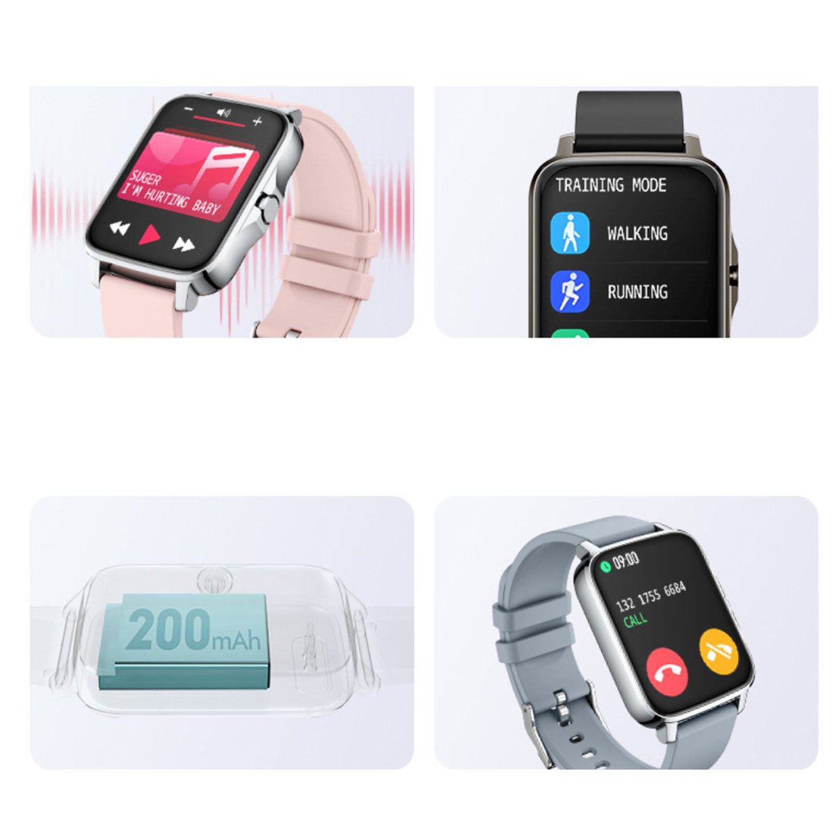 Lifestyle Smart Watch Heart Health Monitor And More - Elite Water bottles