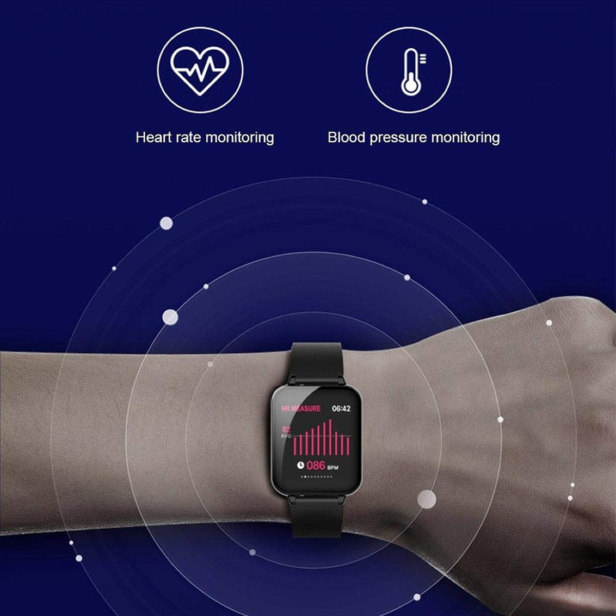 Smart Fit Total Wellness And Sports Activity Watch - Elite Water bottles