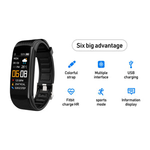 Fitness Tracker Pedometer Watch with Heart Rate Monitor Health and - Elite Water bottles