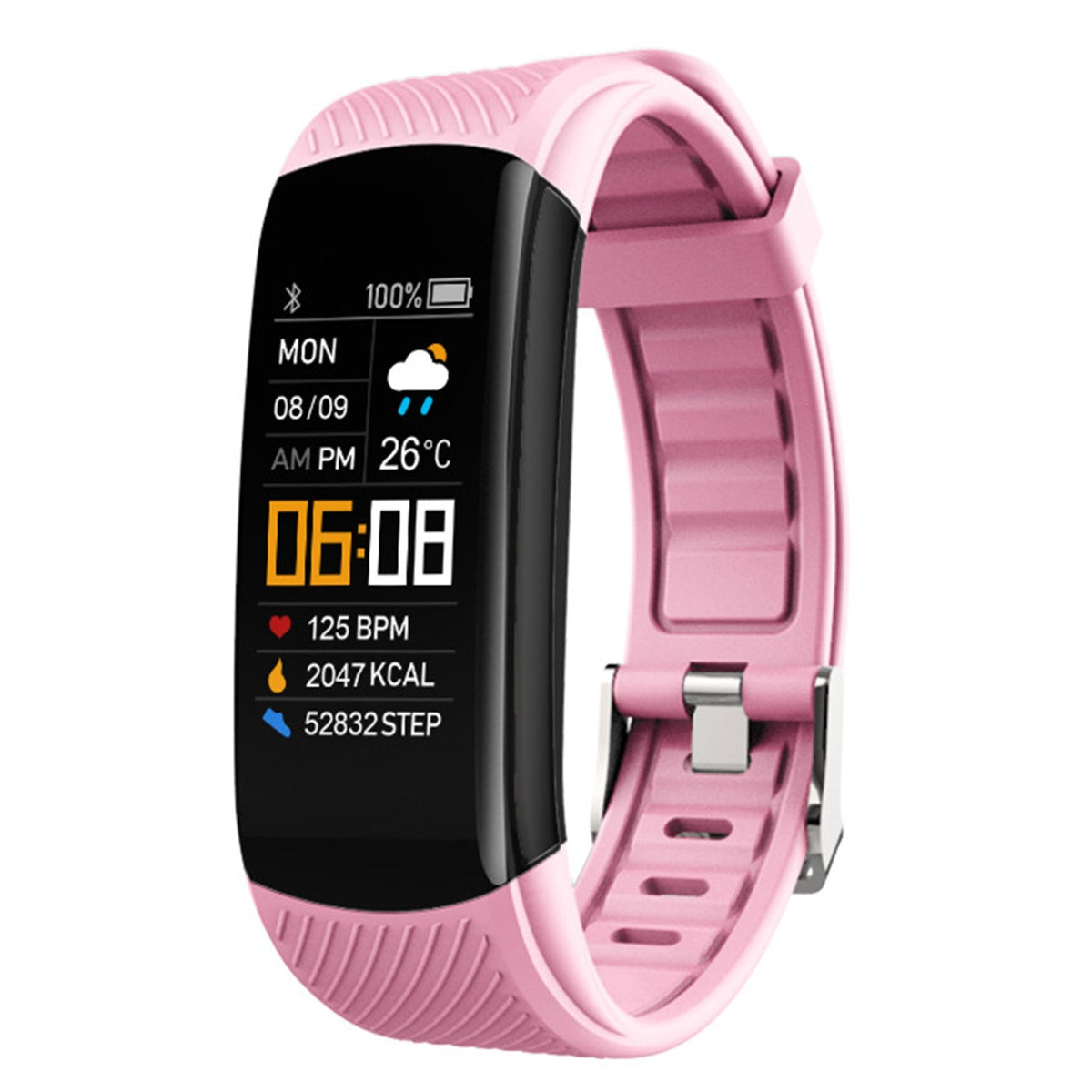 Fitness Tracker Pedometer Watch with Heart Rate Monitor Health and - Elite Water bottles