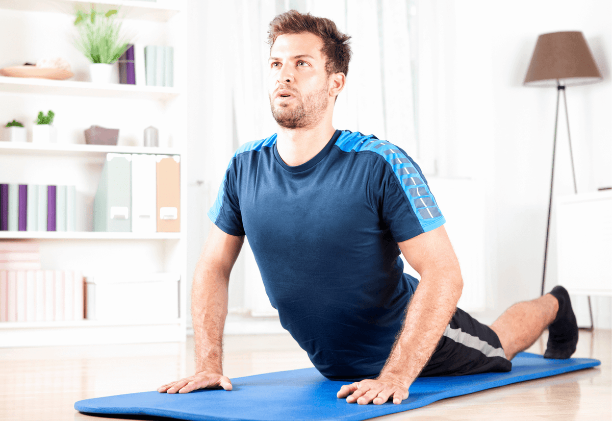 Thick Yoga and Pilates Exercise Mat with Carrying Strap - Elite Water bottles