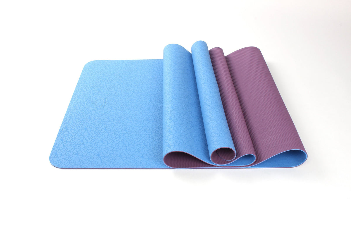 2 Tone TPE Premium Yoga Mat - Elite Water bottles
