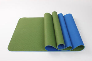 2 Tone TPE Premium Yoga Mat - Elite Water bottles