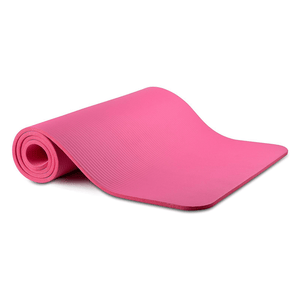 Thick Yoga and Pilates Exercise Mat with Carrying Strap