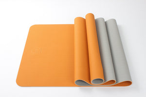 2 Tone TPE Premium Yoga Mat - Elite Water bottles