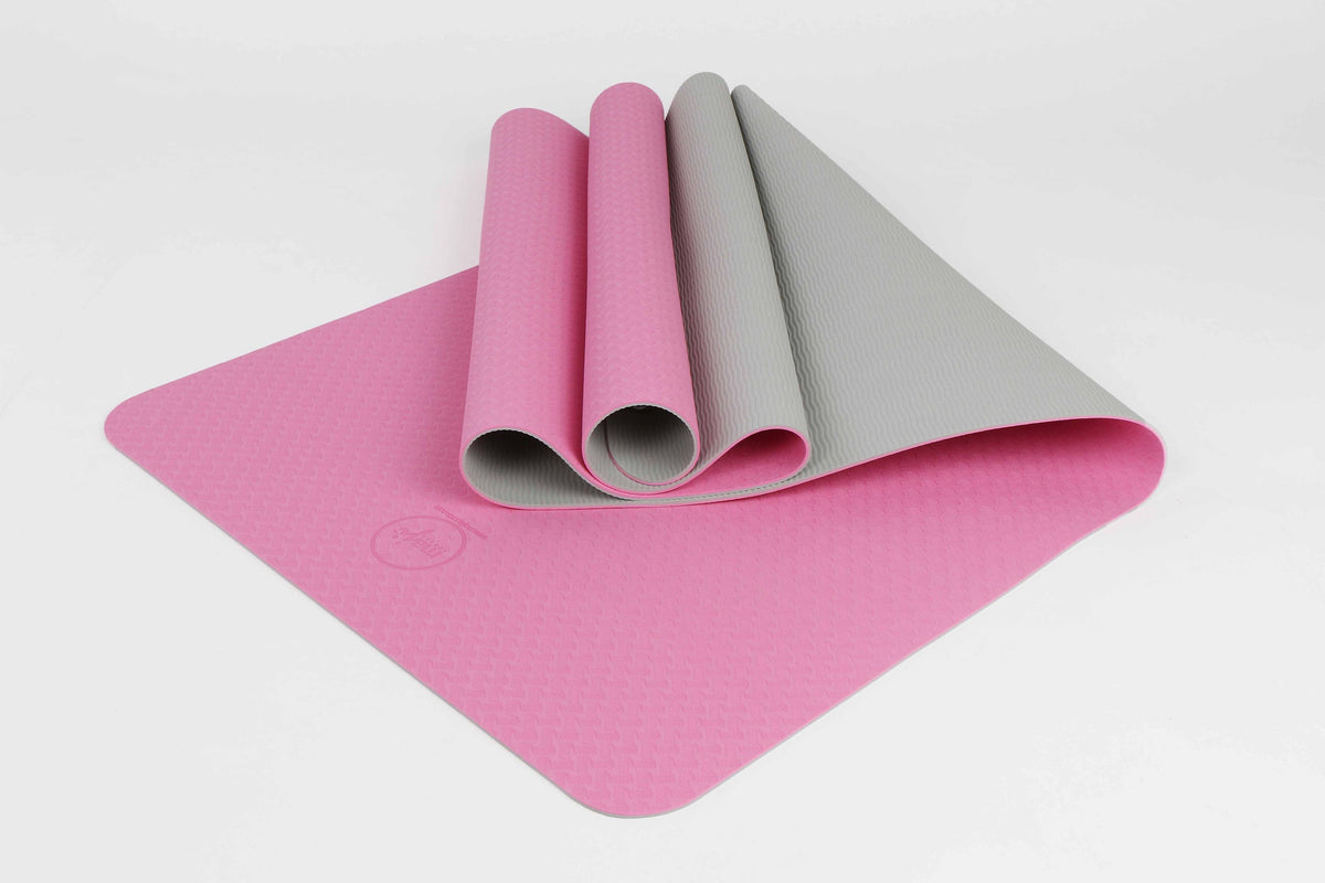 2 Tone TPE Premium Yoga Mat - Elite Water bottles