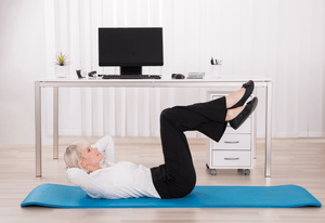 Thick Yoga and Pilates Exercise Mat with Carrying Strap - Elite Water bottles