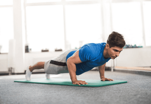 Thick Yoga and Pilates Exercise Mat with Carrying Strap - Elite Water bottles
