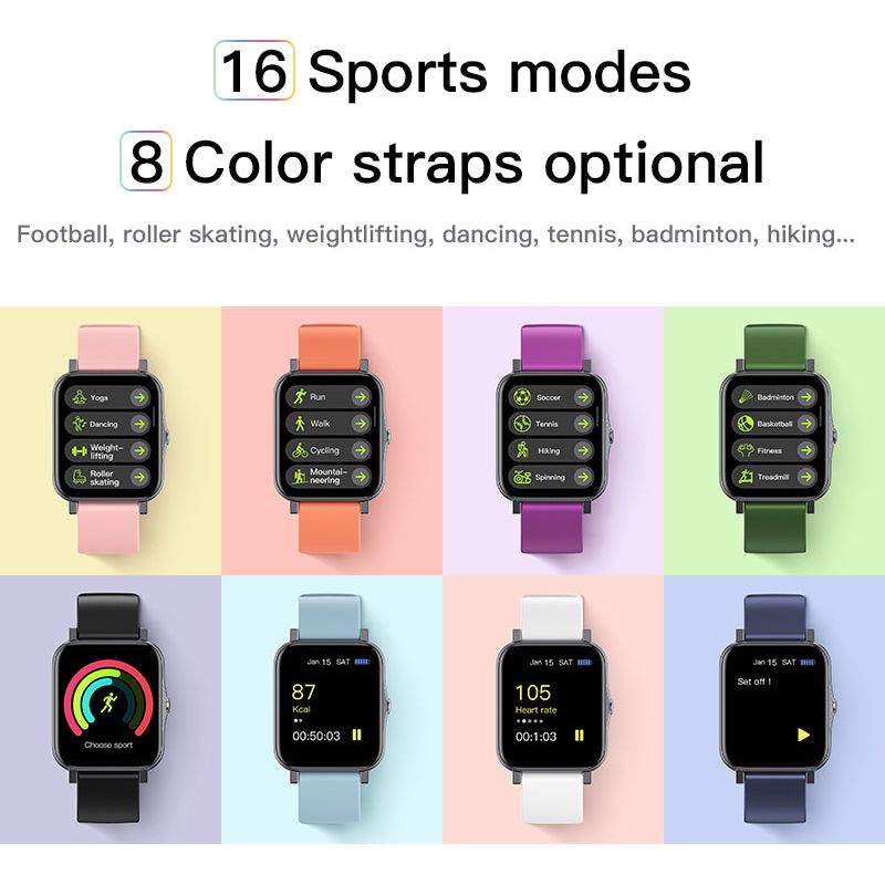 Full Screen IP68 Waterproof Ultra-Thin Smartwatch - Elite Water bottles