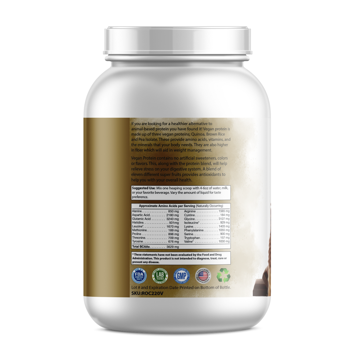 Pure Plant Protein - Chocolate - Elite Water bottles