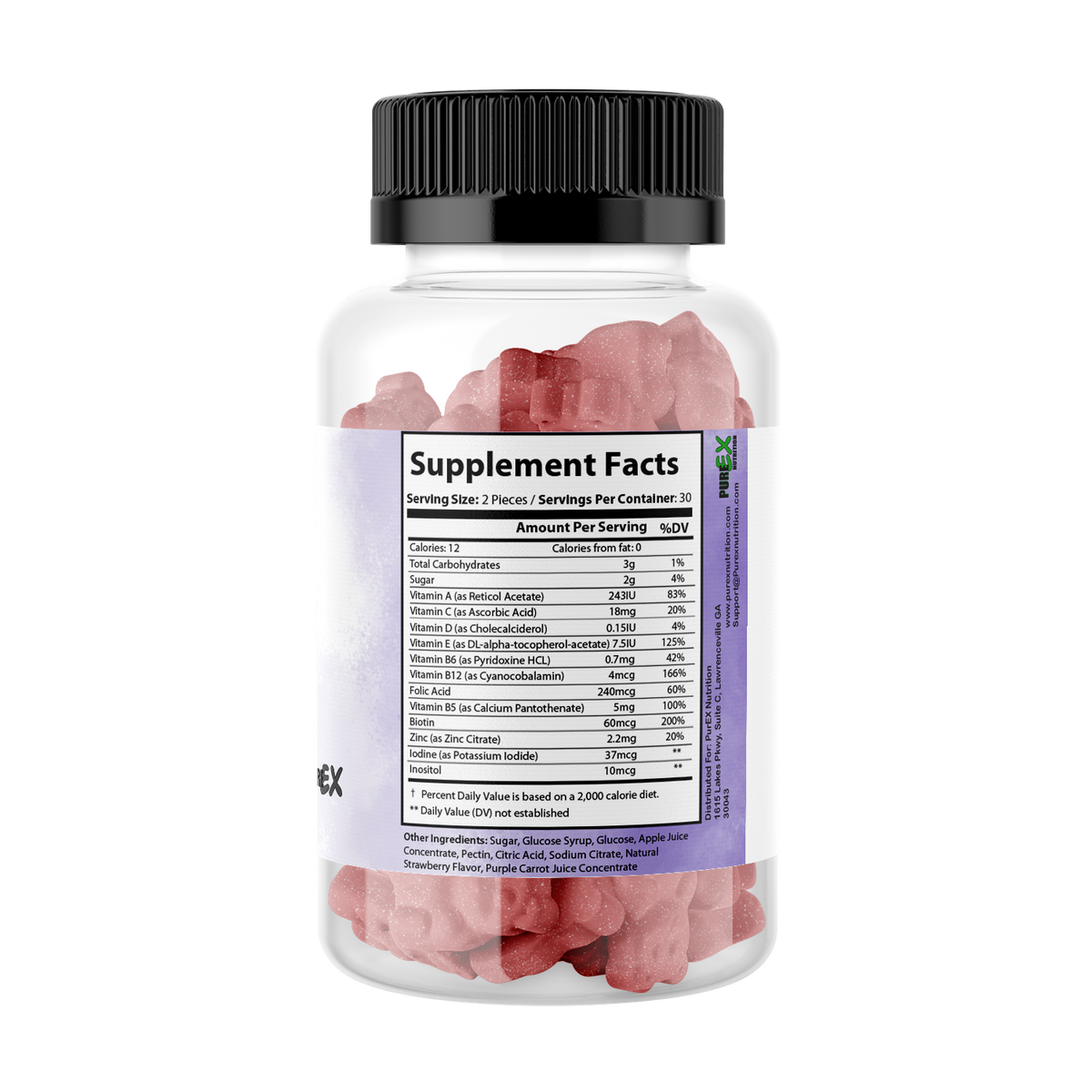 Pure Multi-Vitamins – Gummies - Elite Water bottles