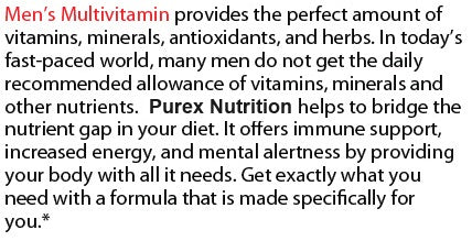 Pure Multi-Vitamins Mens - Elite Water bottles