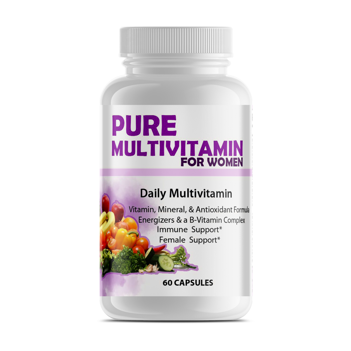 Pure Multi-Vitamins Womens - Elite Water bottles