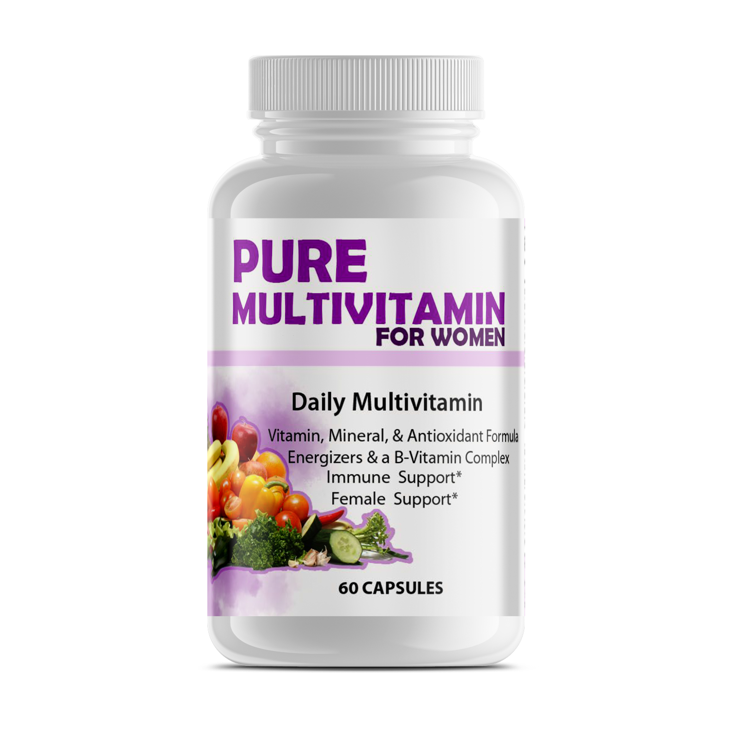 Pure Multi-Vitamins Womens - Elite Water bottles