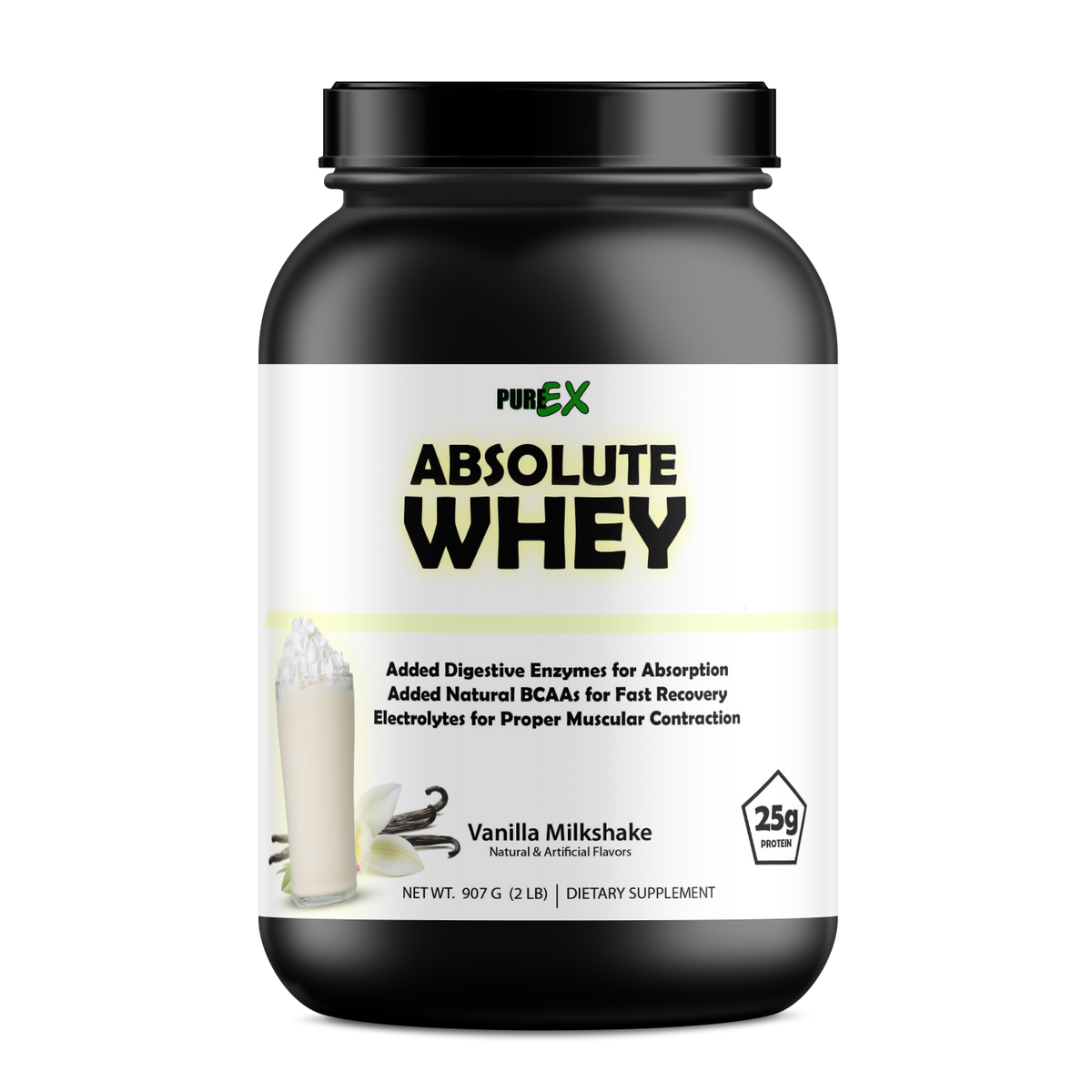 Absolute Whey – Vanilla - Elite Water bottles