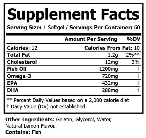Pure Omega-3 - Elite Water bottles