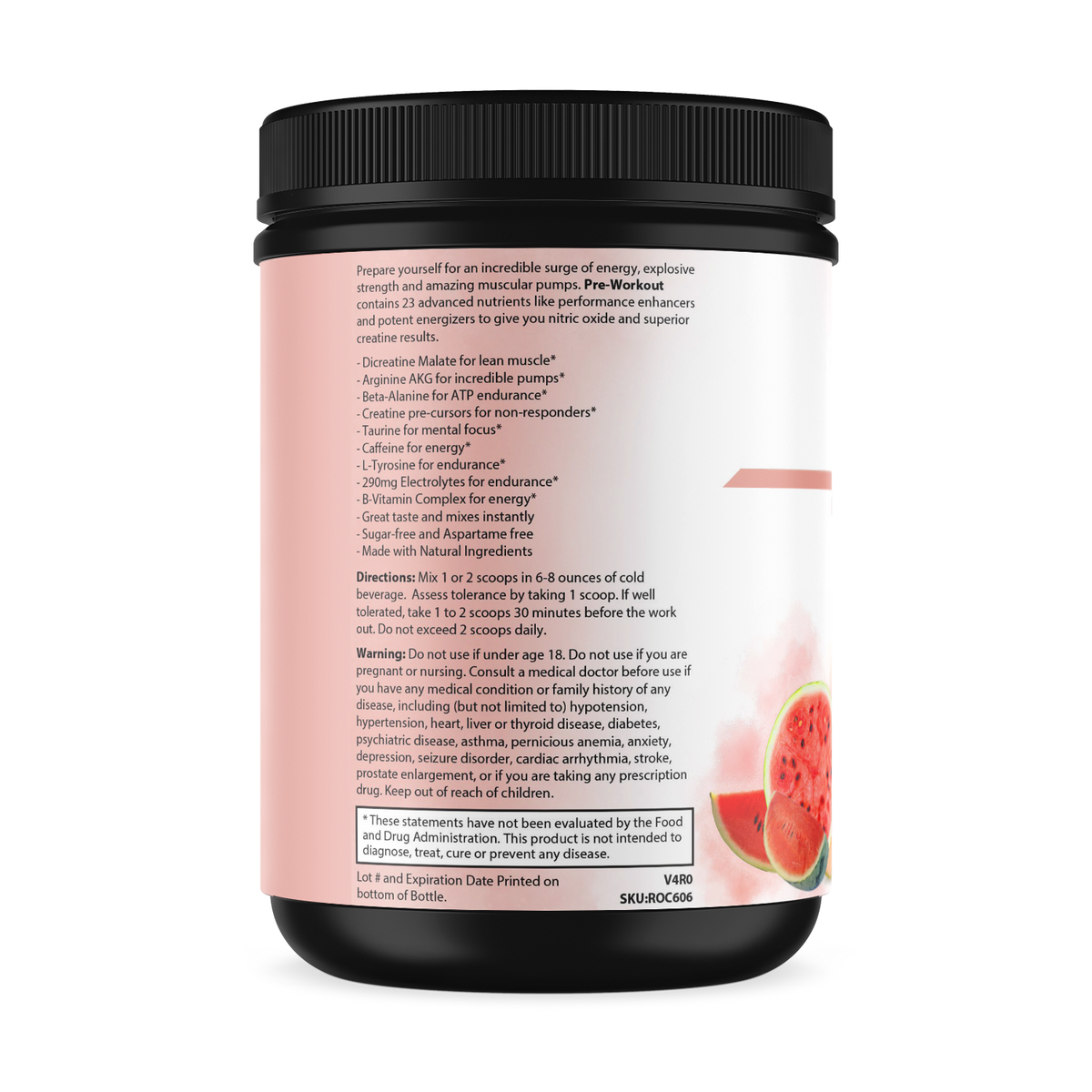 Pure Energy – Honeydew Watermelon - Elite Water bottles