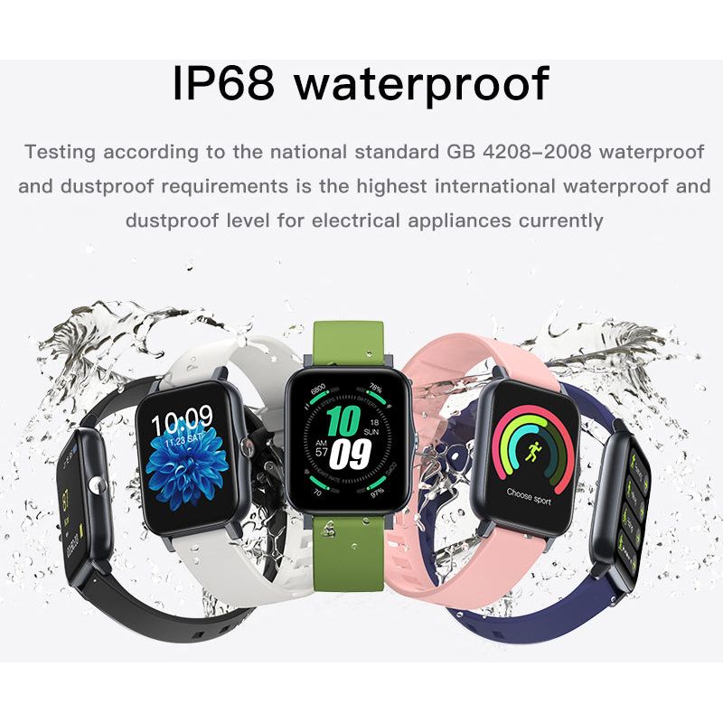 Full Screen IP68 Waterproof Ultra-Thin Smartwatch - Elite Water bottles