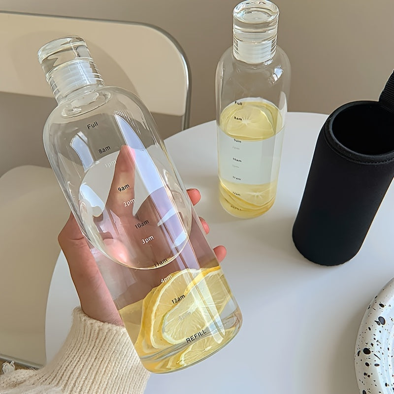 Transparent Tracking Water Bottle - Elite Water bottles