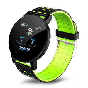 119 Plus Heart Rate Blood Pressure Sports Fitness Smart Watch - Elite Water bottles