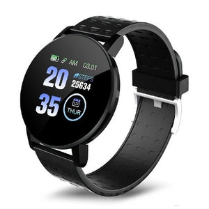 119 Plus Heart Rate Blood Pressure Sports Fitness Smart Watch - Elite Water bottles