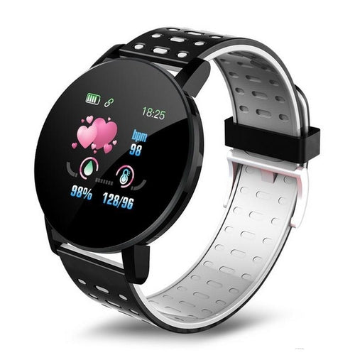 119 Plus Heart Rate Blood Pressure Sports Fitness Smart Watch - Elite Water bottles