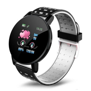 119 Plus Heart Rate Blood Pressure Sports Fitness Smart Watch - Elite Water bottles