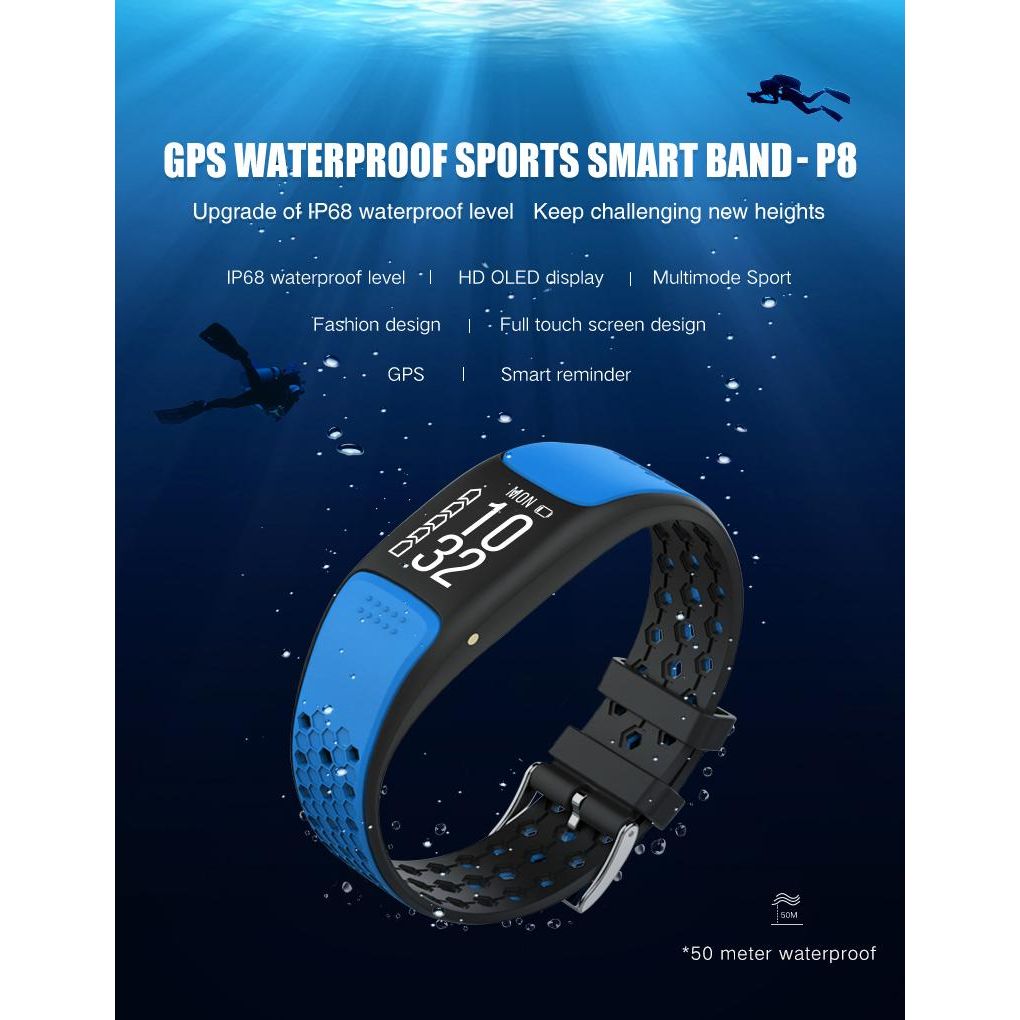 Smart Fit Sporty Fitness Tracker and Waterproof Swimmers Watch - Elite Water bottles