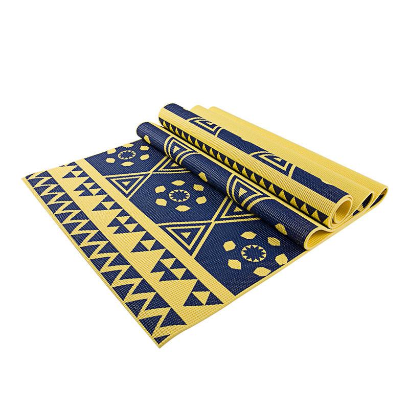 Printed PVC Premium Yoga Mat - Elite Water bottles